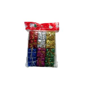 Produto Enfeite natalino cx de presente c/ 12 pçs ref 3466 Fertin