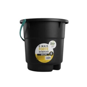 Produto Balde reforçado 8lt preto ref 7109 Xplast