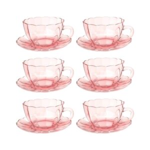 Produto Jogo de xicara de cha peach c/ pires ref 084rs lilas Etilux