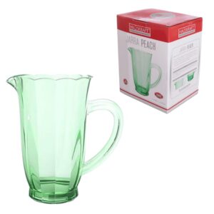Produto Jarra de vidro peach verde 1,2lts ref 051 Etilux