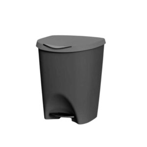 Lixeira 7,5 lts c/ pedal marrom ref 253 Usual Plastic Produto Lixeira 7,5 lts c/ pedal marrom ref 253 Usual Plastic