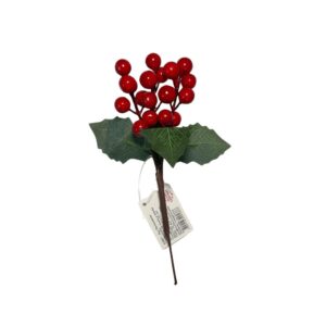 Produto Enfeite decorativo de natal flor ref flb07 Multiart