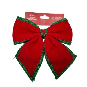 Produto Enfeite decorativo de natal laco 23x8,25cm ref natla03c Multiart