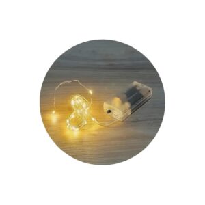 Produto Fio de fada 20 leds bco quente 2mt ref lz0028 Multiart