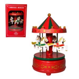 Produto Carrossel infantil decorativo de natal 36 ref CAR0001 Multiart