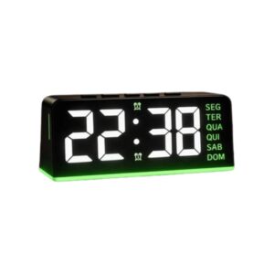 Produto Relogio despertador digital ref 7749 Amigold