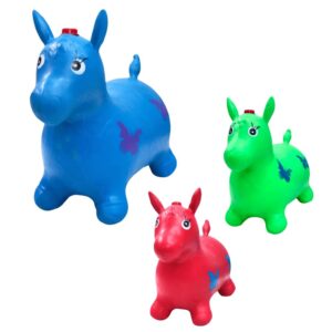 Produto Cavalinho upa upa inflavel musical 51 cm ref rjap1317 Elite